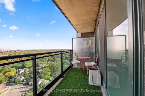 1702-100 John Street, Brampton, ON - Outdoor With Balcony With View With Exterior