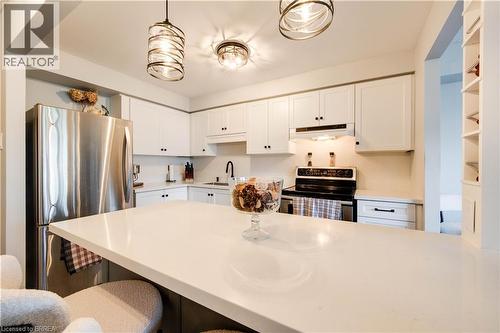 9 Bonheur Court Unit# 401, Brantford, ON - Indoor Photo Showing Kitchen