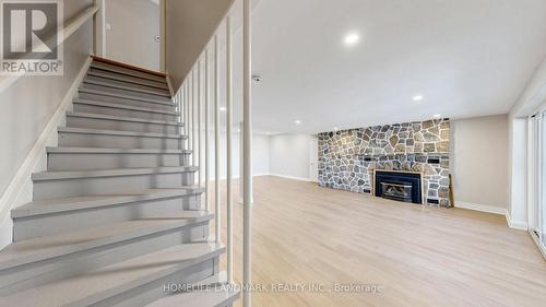 B735 Cedar Beach Road, Brock, ON - Indoor With Fireplace