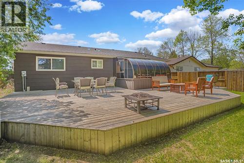215 Neatby Crescent, Saskatoon, SK - Outdoor With Deck Patio Veranda