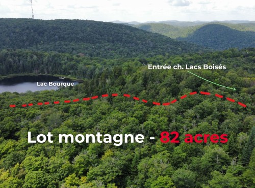 Vue d'ensemble - Ch. Des Lacs-Boisés, Saint-Adolphe-D'Howard, QC 