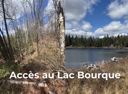 Vue sur l'eau - Ch. Des Lacs-Boisés, Saint-Adolphe-D'Howard, QC 