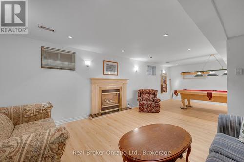6366 Miller'S Grove, Mississauga (Meadowvale), ON - Indoor Photo Showing Living Room With Fireplace