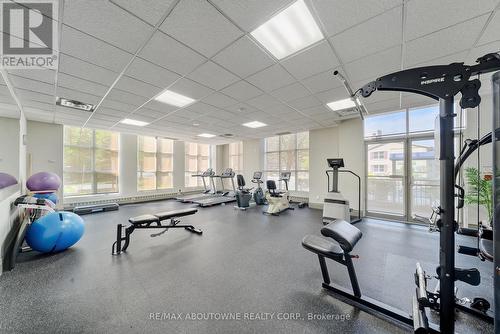 606 - 442 Maple Ave. Avenue, Burlington, ON - Indoor Photo Showing Gym Room