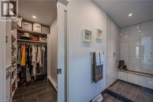 Primary Suite Walk-in Closet - 2 Hickory Hollow, Nanticoke, ON - Indoor Photo Showing Bathroom