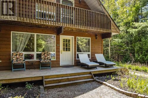Front Deck - 2 Ridout Court, Tiny, ON - Outdoor With Deck Patio Veranda