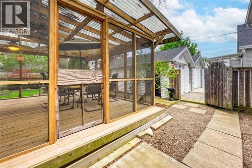 333 Cameron Street, Sarnia, ON - Outdoor With Deck Patio Veranda With Exterior