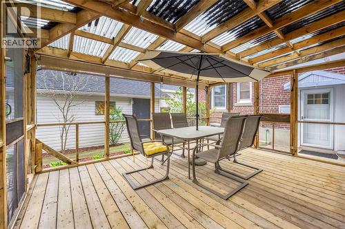 333 Cameron Street, Sarnia, ON - Outdoor With Deck Patio Veranda With Exterior