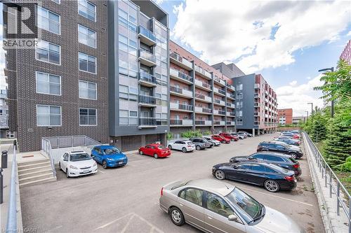 251 Hemlock Street Unit# 201, Waterloo, ON - Outdoor With Balcony With Facade