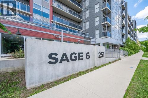 251 Hemlock Street Unit# 201, Waterloo, ON - Outdoor With Balcony