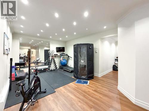 87 Angle Street, Kitimat, BC - Indoor Photo Showing Gym Room