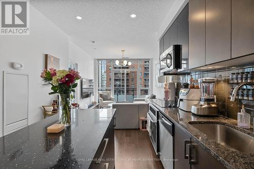 613 - 98 Lillian Street, Toronto, ON - Indoor Photo Showing Kitchen