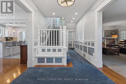 Main foyer. Stairs up. Living to right/dining left - 260 Main Street E, Grimsby (Grimsby East), ON - Indoor Photo Showing Other Room