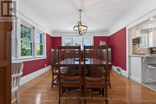Imagine the dinners hosted here in ages past. - 260 Main Street E, Grimsby (Grimsby East), ON - Indoor Photo Showing Dining Room