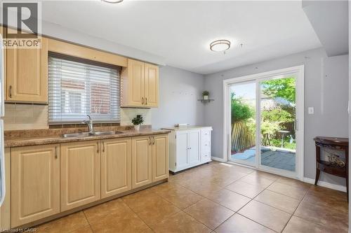 1089 Copper Leaf Crescent, Kitchener, ON - Indoor Photo Showing Kitchen With Double Sink