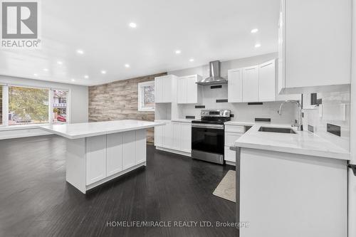 81 Watson Crescent, Brampton, ON - Indoor Photo Showing Kitchen With Upgraded Kitchen