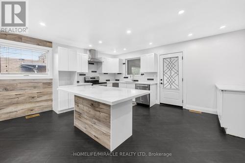 81 Watson Crescent, Brampton, ON - Indoor Photo Showing Kitchen With Upgraded Kitchen