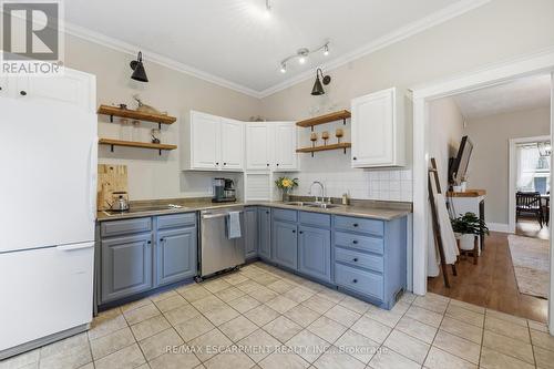 23 East 21St Street, Hamilton, ON - Indoor Photo Showing Kitchen With Double Sink