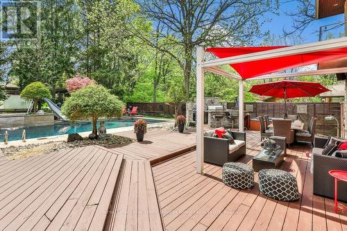 1188 Birchview Drive, Mississauga, ON - Outdoor With In Ground Pool With Deck Patio Veranda