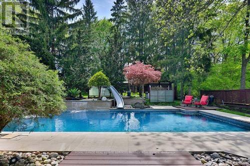 1188 Birchview Drive, Mississauga, ON - Outdoor With In Ground Pool