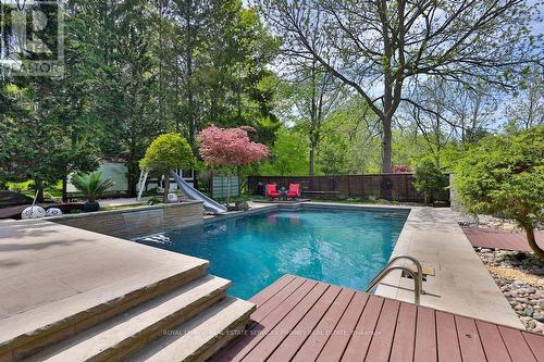 1188 Birchview Drive, Mississauga, ON - Outdoor With In Ground Pool With Deck Patio Veranda