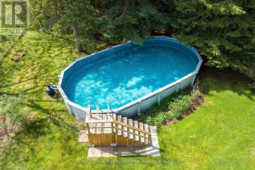 12072 Sixth Line, Halton Hills, ON - Outdoor With Above Ground Pool With Backyard