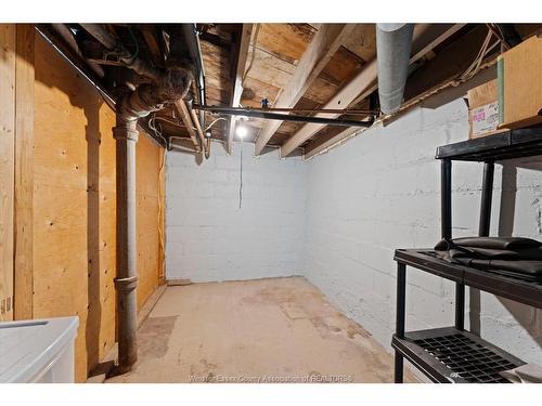 663 Brock Street, Windsor, ON - Indoor Photo Showing Basement