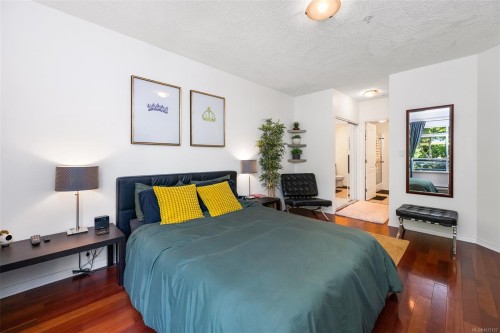 #109-380 Waterfront Cres, Victoria, BC - Indoor Photo Showing Bedroom