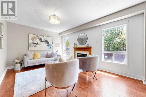 13 Howling Crescent, Ajax, ON - Indoor Photo Showing Living Room With Fireplace