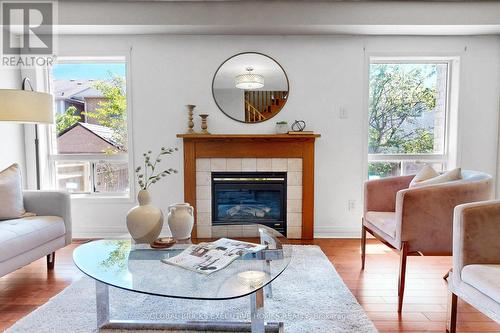 13 Howling Crescent, Ajax, ON - Indoor Photo Showing Living Room With Fireplace