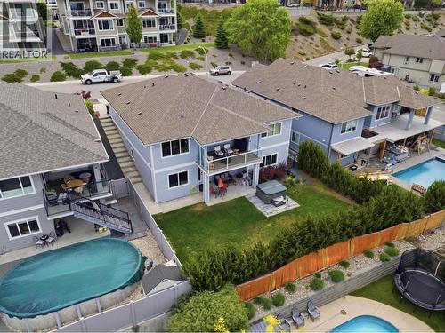 536 Tungsten Court, Kelowna, BC - Outdoor With In Ground Pool With Deck Patio Veranda