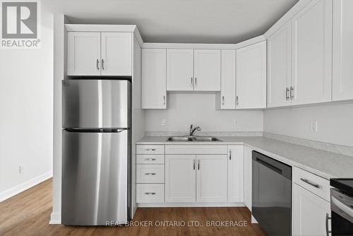 Unit #3A - 600 Second Street E, Cornwall, ON - Indoor Photo Showing Kitchen With Stainless Steel Kitchen With Double Sink