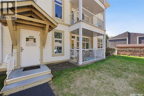 105 301 34Th Street W, Prince Albert, SK - Outdoor With Deck Patio Veranda