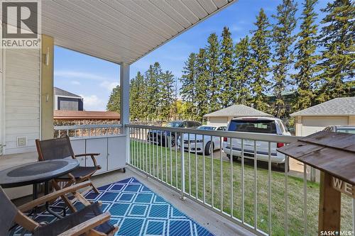 105 301 34Th Street W, Prince Albert, SK - Outdoor With Deck Patio Veranda With Exterior