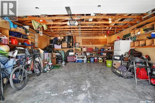 3831 Taylor Street E, Saskatoon, SK - Indoor Photo Showing Garage