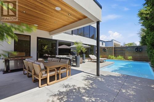 6 - 1452 Byron Baseline Road, London South (South K), ON - Outdoor With In Ground Pool With Deck Patio Veranda With Exterior