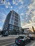 Modern high-rise residential building featuring a contemporary facade of glass and light-toned panels - 385 Winston Road Unit# 709, Grimsby, ON  - Outdoor With Balcony 
