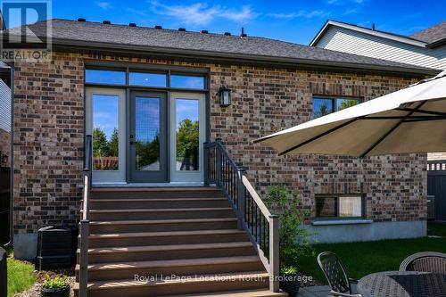 Backyard - 70 Plewes Drive, Collingwood, ON - Outdoor