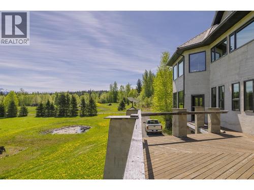 8985 Crescent Spur Road, Mcbride, BC - Outdoor With Deck Patio Veranda