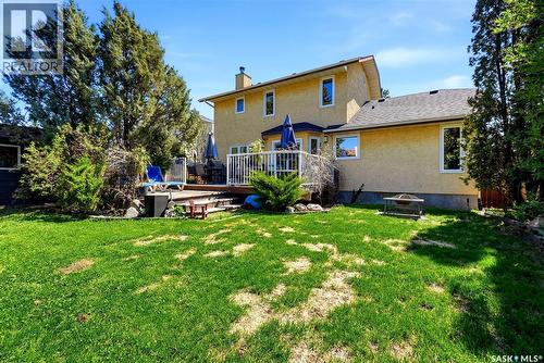 3731 Selinger Crescent, Regina, SK - Outdoor With Deck Patio Veranda With Exterior
