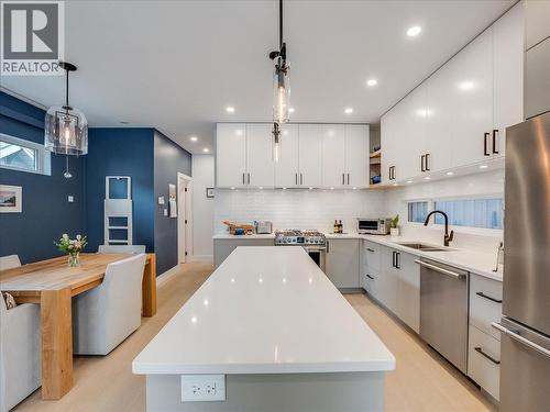 514 Robson Street Unit# B, Nelson, BC - Indoor Photo Showing Kitchen With Double Sink With Upgraded Kitchen