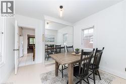 Bedroom currently being used as a formal dining room - 