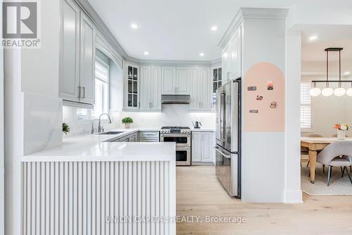 69 Southbrook Crescent, Markham, ON - Indoor Photo Showing Kitchen With Stainless Steel Kitchen With Upgraded Kitchen