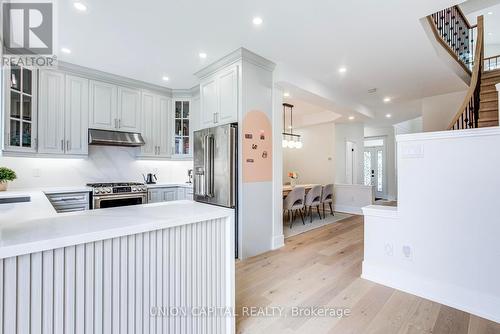 69 Southbrook Crescent, Markham, ON - Indoor Photo Showing Kitchen With Upgraded Kitchen