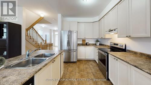 36 Helen Street, Vaughan, ON - Indoor Photo Showing Kitchen With Double Sink