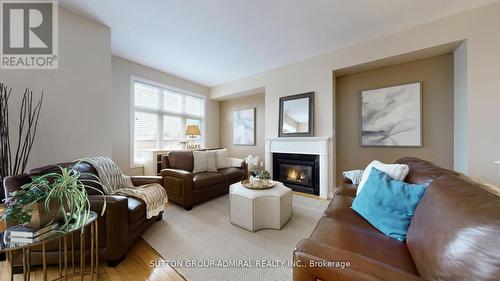 36 Helen Street, Vaughan, ON - Indoor Photo Showing Living Room With Fireplace
