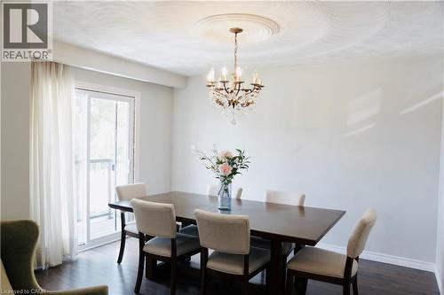 21 Deschene Avenue, Hamilton, ON - Indoor Photo Showing Dining Room