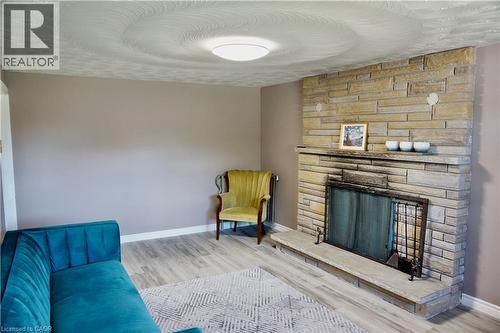 21 Deschene Avenue, Hamilton, ON - Indoor With Fireplace