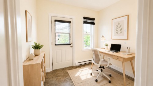 Office - 1419 Rue Rolland, Montréal (Verdun/Île-Des-Soeurs), QC - Indoor Photo Showing Office