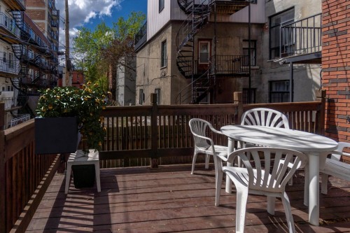 Patio - 3542  - 3544A Rue Aylmer, Montréal (Le Plateau-Mont-Royal), QC - Outdoor With Exterior